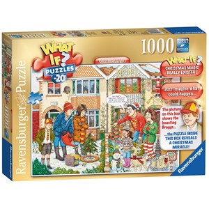 Ravensburger (15353) - "WHAT IF? No.20 Christmas Lights" - 1000 pieces puzzle
