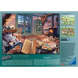 Ravensburger (15175) - "The Cosy Shed" - 1000 pieces puzzle