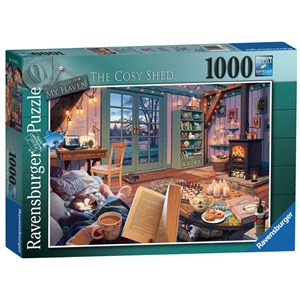 Ravensburger (15175) - "The Cosy Shed" - 1000 pieces puzzle