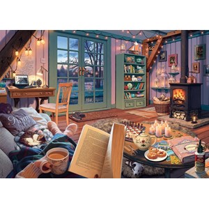 Ravensburger (15175) - "The Cosy Shed" - 1000 pieces puzzle