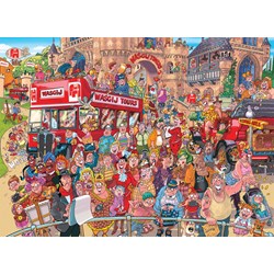 Jumbo (19101) - Graham Thompson: "Wasgij Original #22: Studio Tour" - 1500 pieces puzzle