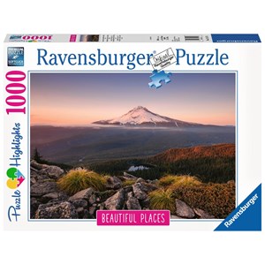 Ravensburger (15157) - "Mount Hood, Oregon, USA" - 1000 pieces puzzle