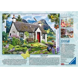 Ravensburger (15163) - "Lochside Cottage" - 1000 pieces puzzle