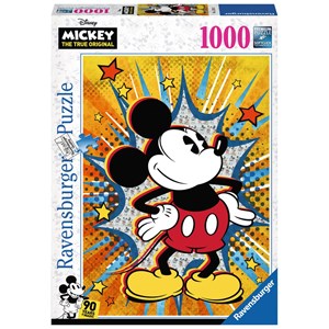 Ravensburger (15391) - "Retro Mickey Mouse" - 1000 pieces puzzle