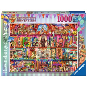 Ravensburger (15254) - "The Greatest Show on Earth" - 1000 pieces puzzle