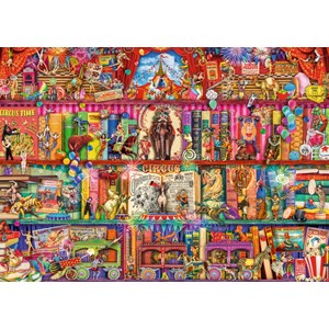 Ravensburger (15254) - "The Greatest Show on Earth" - 1000 pieces puzzle