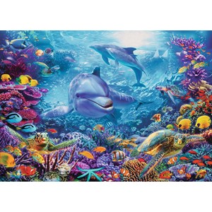 Ravensburger (19833) - "Magnificent Underwater World" - 1000 pieces puzzle