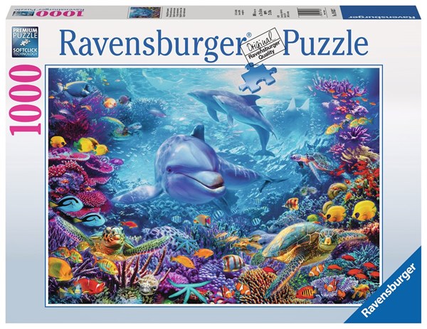 Ravensburger (19833) - "Magnificent Underwater World" - 1000 pieces puzzle