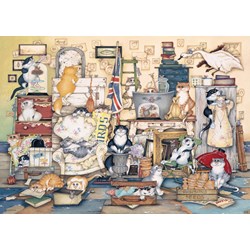 Ravensburger (15174) - Linda Jane Smith: "Go Salvage Hunting" - 1000 pieces puzzle