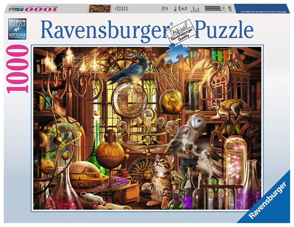 Ravensburger (19834) - "The Magicians Study" - 1000 pieces puzzle