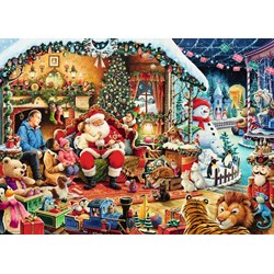 Ravensburger Limited Edition Let's Visit Santa 1000 Piece Puzzle