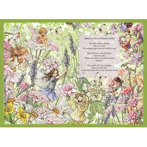 Ravensburger (14762) - "Flower Fairies" - 500 pieces puzzle