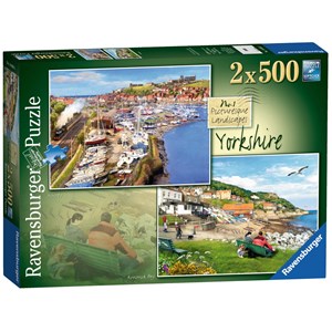 Ravensburger (14050) - "Picturesque Yorkshire" - 500 pieces puzzle