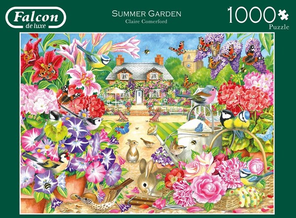 Falcon (11171) - Claire Comerford: "Summer Garden" - 1000 pieces puzzle