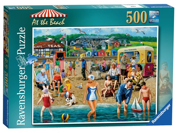 Ravensburger (14657) - "At the Beach" - 500 pieces puzzle