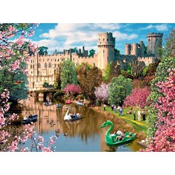 Ravensburger (14064) - "Picturesque Warwickshire" - 500 pieces puzzle
