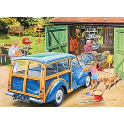 Ravensburger (14072) - "Day with Grandma and Grandpa" - 500 pieces puzzle