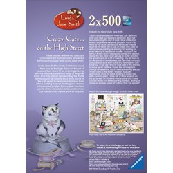 Ravensburger (14079) - Linda Jane Smith: "On the High Street" - 500 pieces puzzle