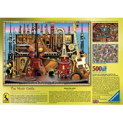 Ravensburger (14779) - Colin Thompson: "The Music Castle" - 500 pieces puzzle