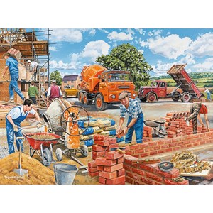 Ravensburger (14736) - Trevor Mitchell: "The Builder" - 500 pieces puzzle