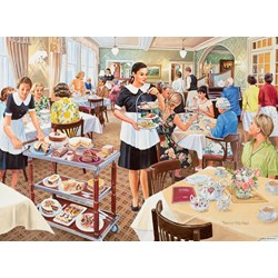 Ravensburger (14818) - Trevor Mitchell: "The Waitress" - 500 pieces puzzle