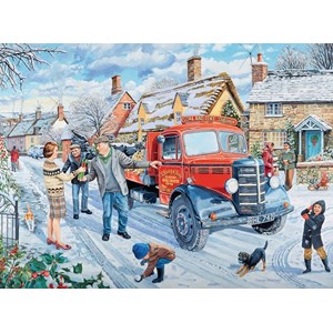 Ravensburger (14675) - Trevor Mitchell: "The Coalman" - 500 pieces puzzle