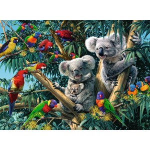Ravensburger (14826) - "Koalas in a Tree" - 500 pieces puzzle