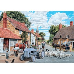 Falcon (11026) - Trevor Mitchell: "Country Lane" - 500 pieces puzzle