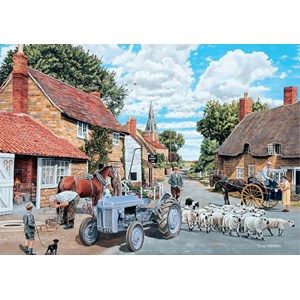 Falcon (11026) - Trevor Mitchell: "Country Lane" - 500 pieces puzzle