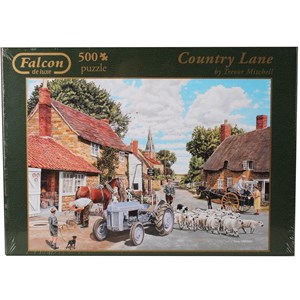 Falcon (11026) - Trevor Mitchell: "Country Lane" - 500 pieces puzzle