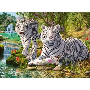Ravensburger (14793) - "White Tigers" - 500 pieces puzzle