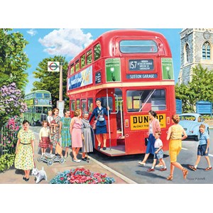 Ravensburger (14292) - Trevor Mitchell: "The Clippie" - 500 pieces puzzle