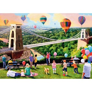 Ravensburger (19654) - Kevin Walsh: "Bristol" - 1000 pieces puzzle