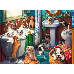 Ravensburger (12667) - "Tub Time" - 200 pieces puzzle