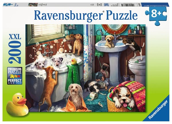 Ravensburger (12667) - "Tub Time" - 200 pieces puzzle