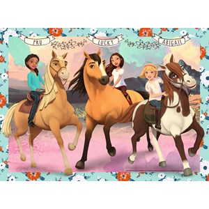 Ravensburger (10748) - "Dreamworks Spirit" - 100 pieces puzzle