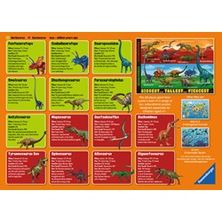 Ravensburger (05516) - "Extreme Dinosaurs" - 60 pieces puzzle