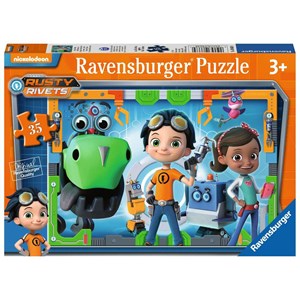 Ravensburger (08668) - "Rusty Rivets" - 35 pieces puzzle