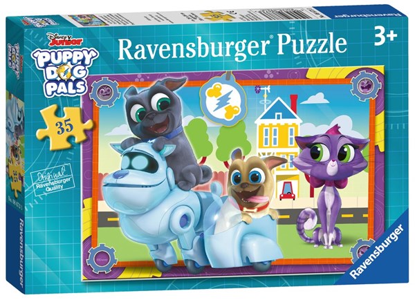 Ravensburger (08673) - "Puppy Dog Pals" - 35 pieces puzzle