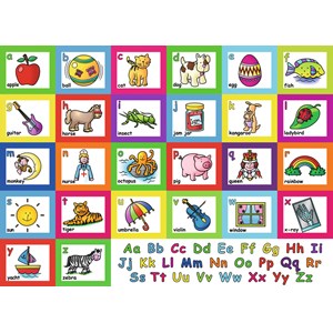 Ravensburger (07047) - "Discover & Develop Alphabet" - 26 pieces puzzle
