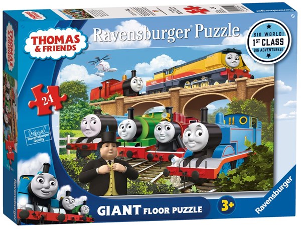 Ravensburger (05550) - "Thomas & Friends, Rebecca joins the Team" - 24 pieces puzzle