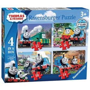 Ravensburger (06971) - "Thomas & Friends, Big World Adventures" - 12 16 20 24 pieces puzzle