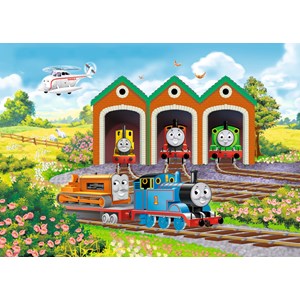 Ravensburger (81082) - "Thomas in Shaped Carton" - 24 pieces puzzle