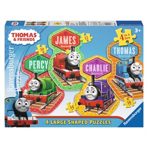 Ravensburger (07238) - "Thomas & Friends" - 10 12 14 16 pieces puzzle