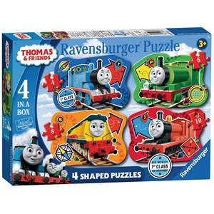 Ravensburger (06978) - "Thomas & Friends, Big World Adventures" - 4 6 8 10 pieces puzzle