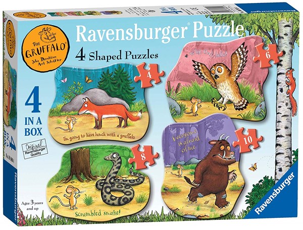 Ravensburger (06980) - "The Gruffalo" - 4 6 8 10 pieces puzzle