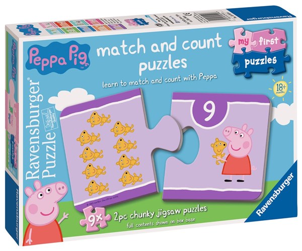 Ravensburger (06999) - "Peppa Pig" - 2 pieces puzzle