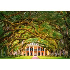 Castorland (C-104383) - "Oak Alley Plantation" - 1000 pieces puzzle