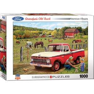Eurographics (6000-5467) - "Grandpa's Old Truck" - 1000 pieces puzzle