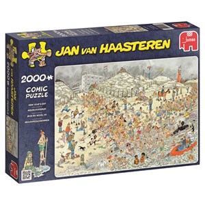 Jumbo (19040) - Jan van Haasteren: "New Year's Dip" - 2000 pieces puzzle